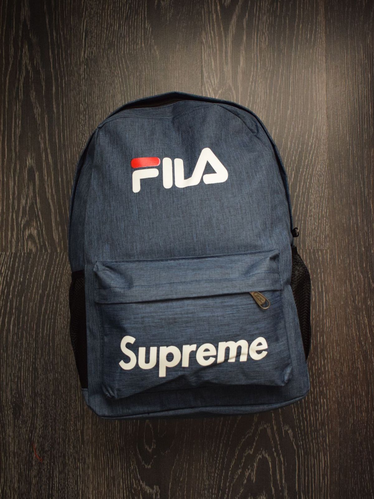 Рюкзак Supreme голубой