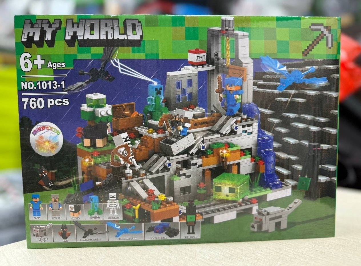 Конструктор My World 1013-1 760 pcs