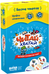 Настольная обучающая игра Читай-Хватай Банда Умников