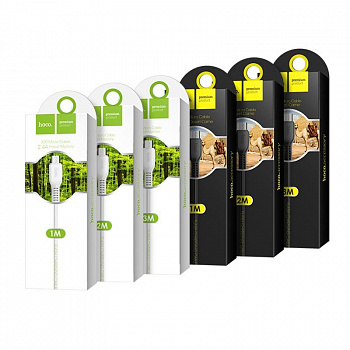 Кабель Hoco X20 Flash USB - micro USB, 1 м черный