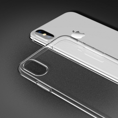Чехол HOCO TPU Light Series для iPhone XS max прозрачный, 0,8 мм