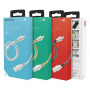 Кабель Borofone BU2 ZincJet USB - micro USB, 1.2 м золотой
