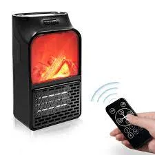 Портативный обогреватель камин Flame Heater с пультом