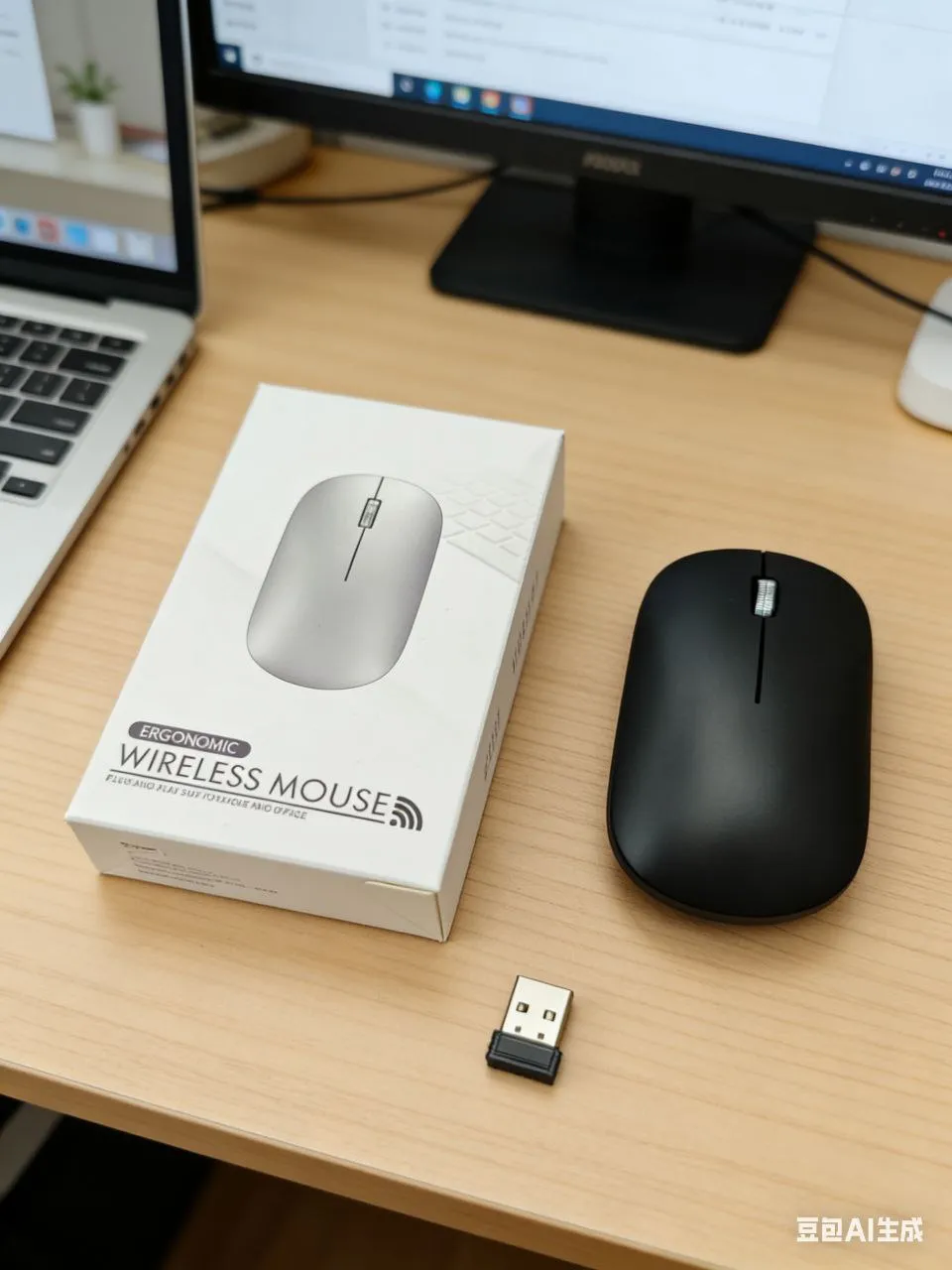 Беспроводная Bluetooth мышь ergonomic wireless mouse