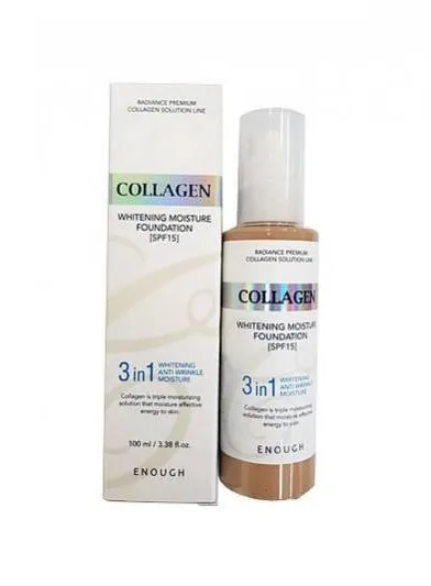 Тональная основа с коллагеном Collagen 3 in 1