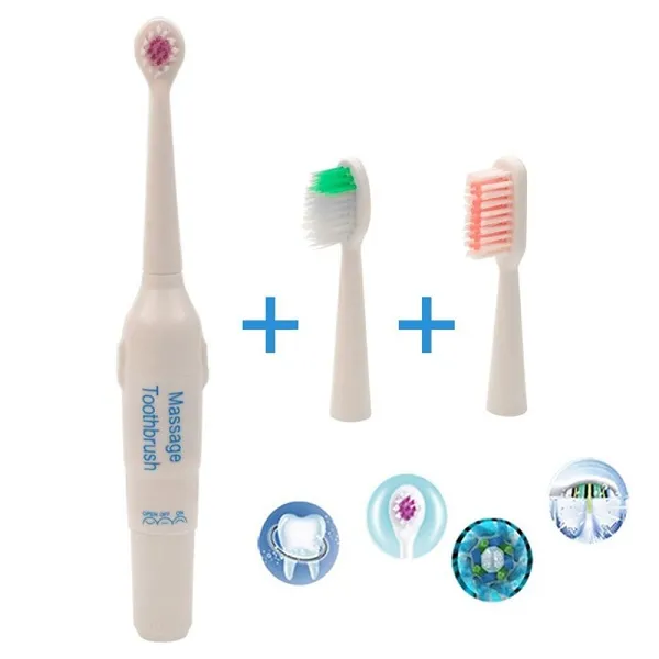 Электрическая зубная щетка soft massage toothbrush