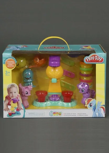 Пластилин Play Toy Pony 6 цветов