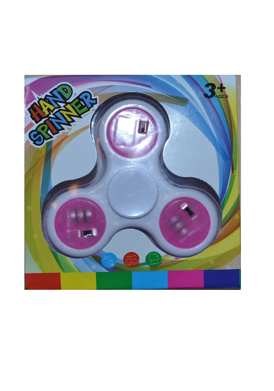 Спиннер Fidget Spinner светящийся #35