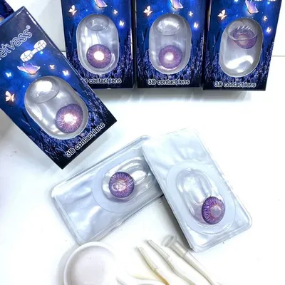 Цветные контактные линзы Via Letvass 3D Contact Lens