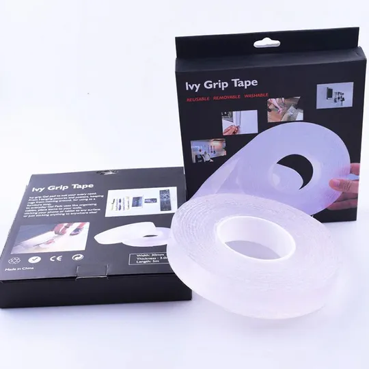 Многоразовая крепежная прозрачная лента IVY GRIP TAPE 3 м