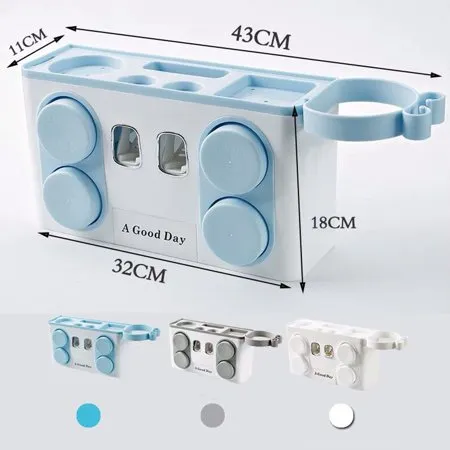 Многофункциональный держатель для зубных щеток good day Multi-Function Toothbrush Holder