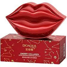 Гидрогелевые патчи для губ с вишней Bioaqua Cherry Collagen