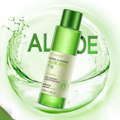Тонер для лица увлажняющий освежающий Natural Skin Care Refresh & Moisture Aloe Vera 92% с соком алоэ вера